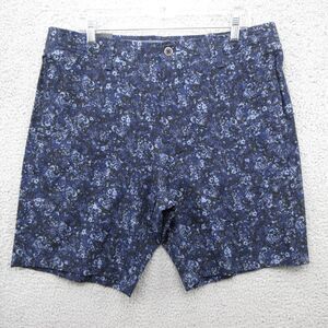 Under Armour‎ Golf Printed Shorts Mens 36 10'' Inseam Blue Splatter Activewear